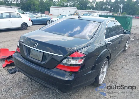 2008 Mercedes-Benz S 550 из США, поврежденный, VIN WDDNG71X18A198394